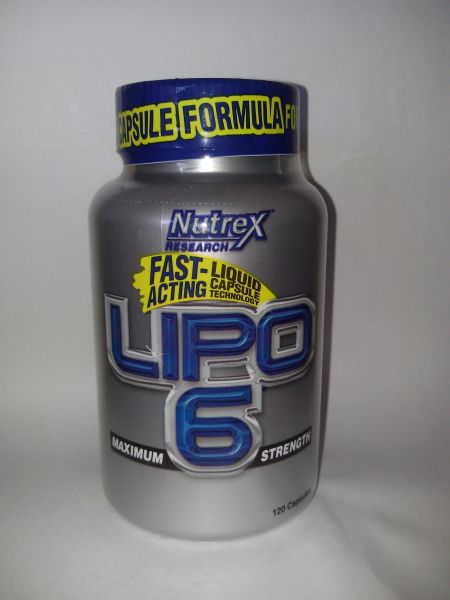 Lipo 6 - 120 cápsulas - Nutrex