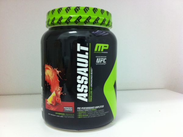 Assault - 736g - Raspeberry Lemonade - Muscle Pharm